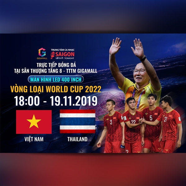 TRỰC TIẾP VÒNG LOẠI WORLD CUP 2022 GIGAMALL