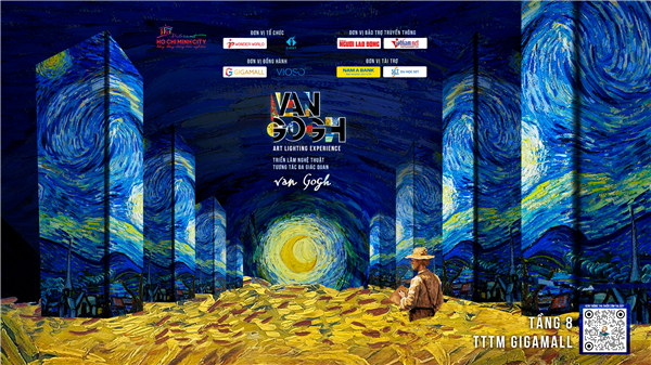 Van Gogh Art Lighting Experience Viet Nam - GIGAMALL